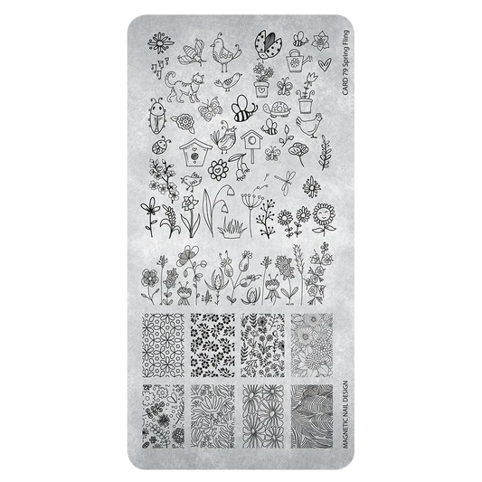 Stampingplate 79 Spring Fling