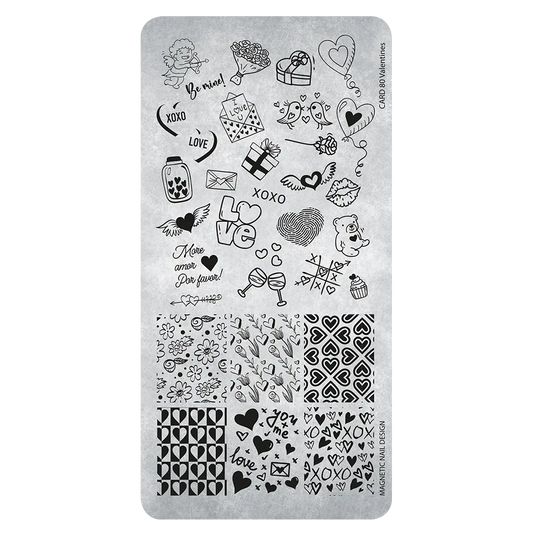 Stampingplate 80 Valentines