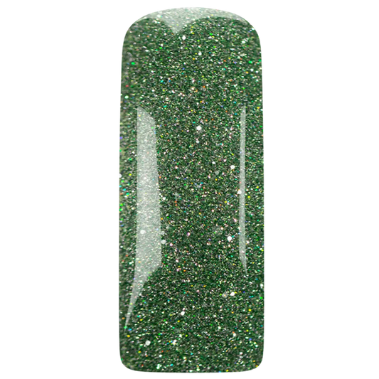 Starburst Glitter Green kleur op tip
