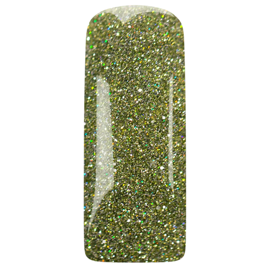 Starburst Glitter Lime kleur op tip