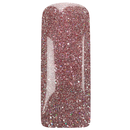 Starburst Glitter Rose kleur op tip